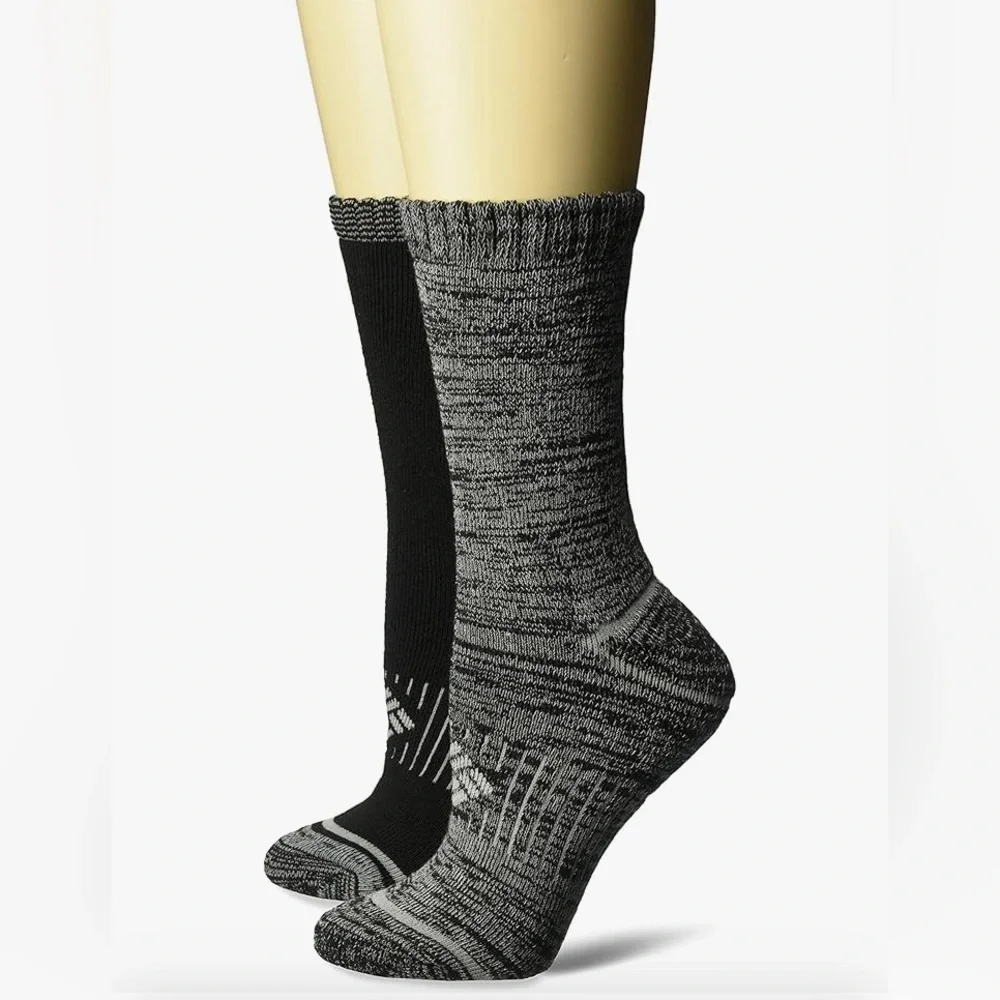 Columbia 2 Pair Moisture Control Crew Socks